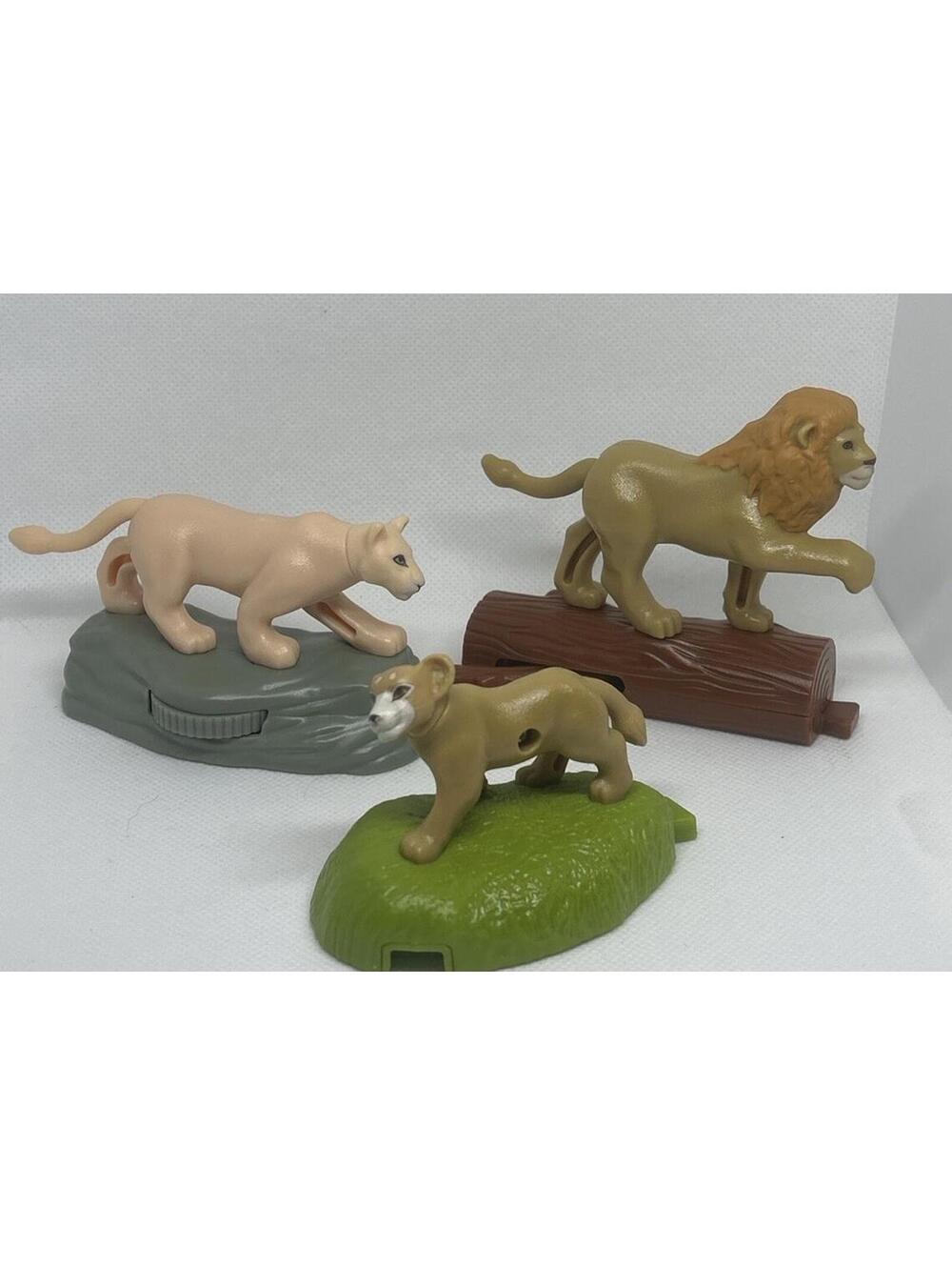 Disney The Lion King McDonald’s Happy Meal Toys Lot of 3 Simba Nala Lion 2019